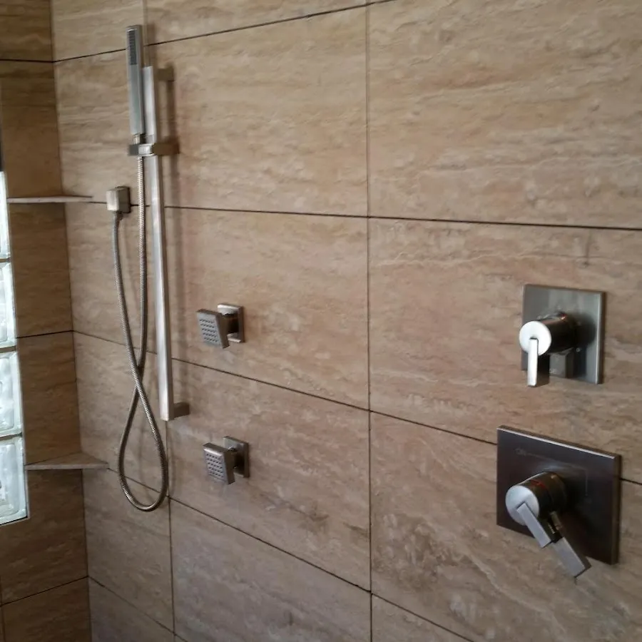Shower fixture installation for Water Heater Replacement in Hastings